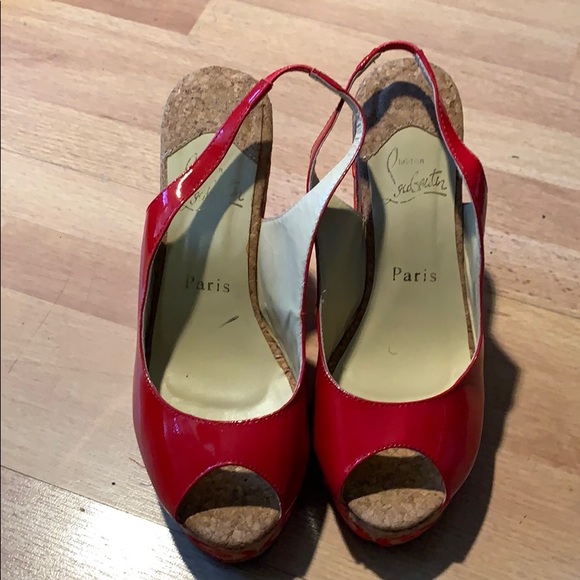 Louis vutton wedges - Picture 1 of 3